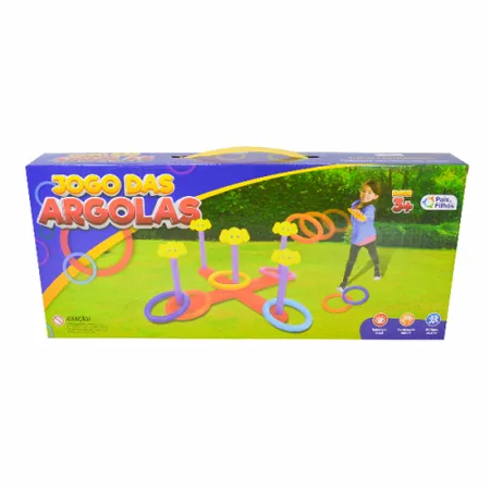 Jogo Das Argolas Colorido