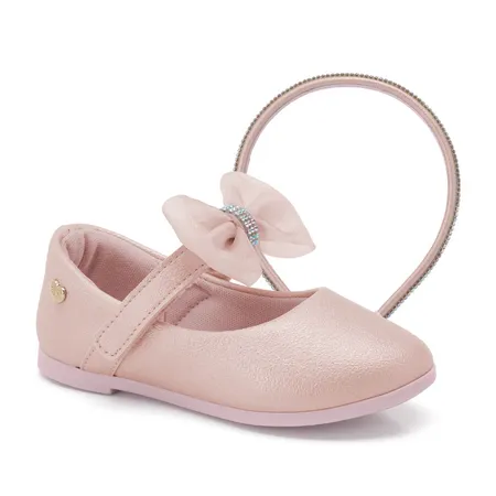 Sapatilha Infantil Klin Princesa Com Acessório Mini