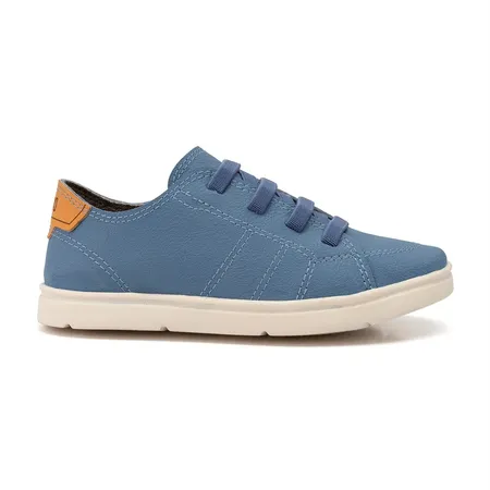 Tênis Infantil Masculino Klin Flyer Mini Cores Neutras Em Elástico