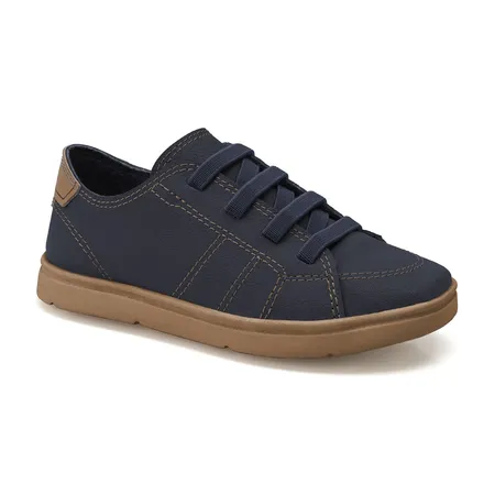 Tênis Infantil Masculino Klin Flyer Mini Cores Neutras Em Elástico