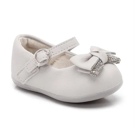 Sapatilha Com Laço Brilhante Infantil Klin Princesa Baby