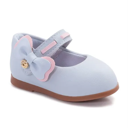 Sapatilha Com Laço Lateral Infantil Klin Princesa Baby