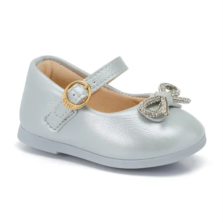 Sapatilha Infantil Klin Princesa Baby Laço Brilhante