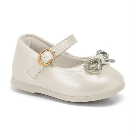 Sapatilha Infantil Klin Princesa Baby Laço Brilhante
