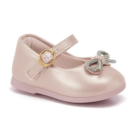 Sapatilha Infantil Klin Princesa Baby Laço Brilhante