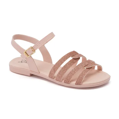 Sandália Infantil Klin Suami Kids Tiras Cruzadas Em Fivela