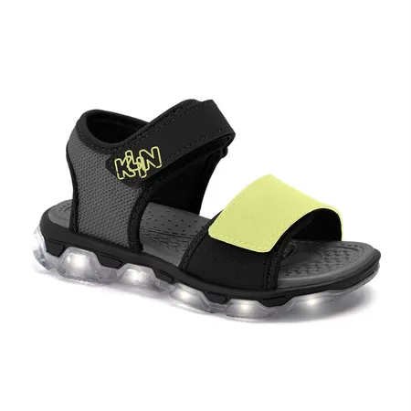 Sandália Papete De Luz Infantil Masculina Klin Light