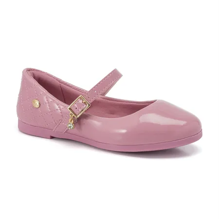 Sapatilha Infantil Feminina Lisa Klin Princesa Kids Verniz