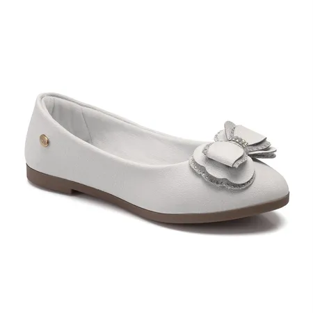 Sapatilha Infantil Klin Princesa Kids Laço Com Strass