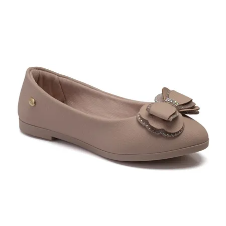 Sapatilha Infantil Klin Princesa Kids Laço Com Strass