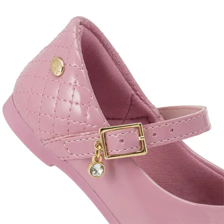 Sapatilha Infantil Klin Princesa Mini Clássica Em Fivela Sapatilha Infantil Klin Princesa Mini Clássica Em Fivela