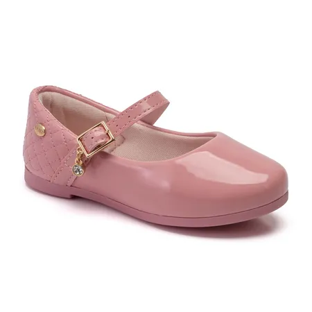 Sapatilha Infantil Klin Princesa Mini Clássica Em Fivela