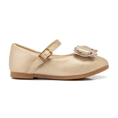 Sapatilha Infantil Klin Princesa Mini Laço Com Strass Sapatilha Infantil Klin Princesa Mini Laço Com Strass