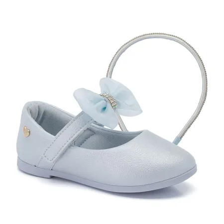 Sapatilha Infantil Klin Princesa Com Acessório Mini