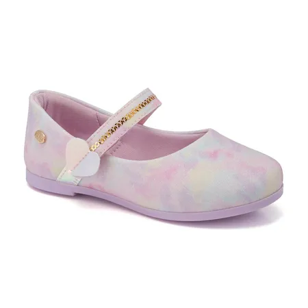 Sapatilha Infantil Klin Coleção Emoções Princesa Mini Tie Dye