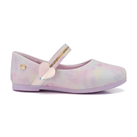 Sapatilha Infantil Klin Coleção Emoções Princesa Mini Tie Dye