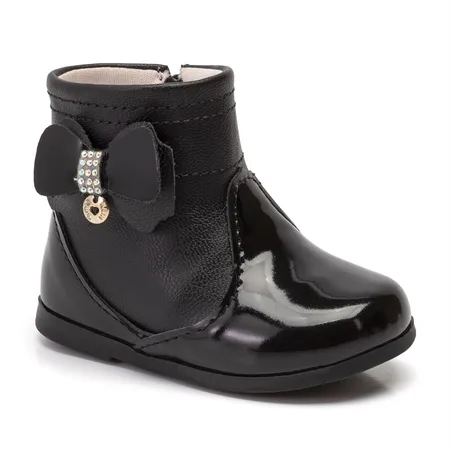 Bota Infantil Klin Laço Lateral Miss Baby