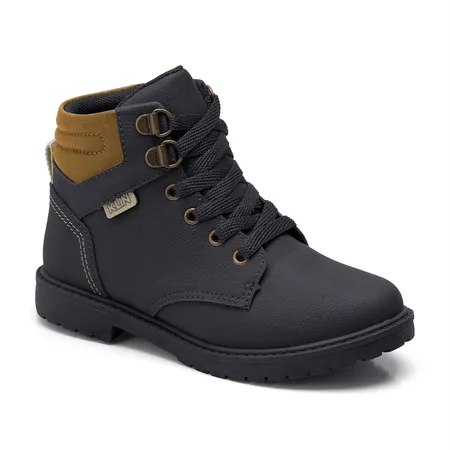 Bota Infantil Masculina Coturno Klin Rock Kids