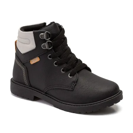 Bota Infantil Masculina Coturno Klin Rock Kids