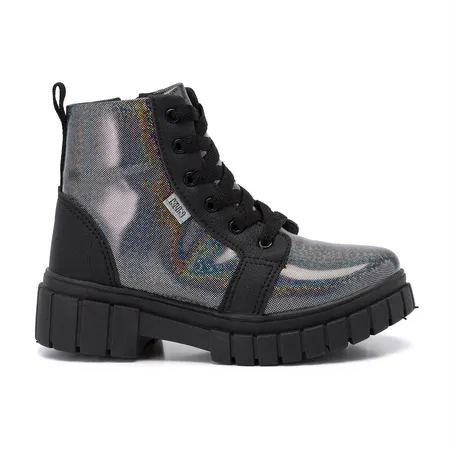 Bota Coturno Infantil Feminino Tratorada Klin Rock Kids Bota Coturno Infantil Feminino Tratorada Klin Rock Kids