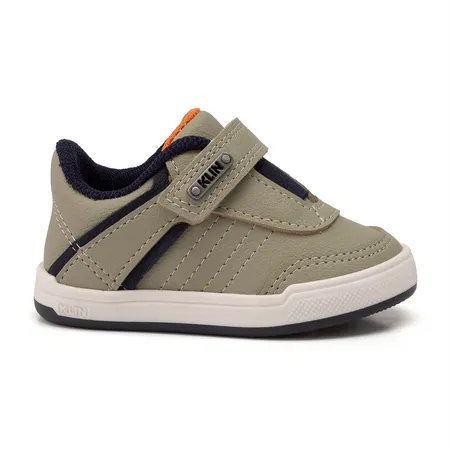 Sapato De Bebê Estilo Sapatênis Klin Flyer Baby Fechamento Em Fita Aderente E Elástico Sapato De Bebê Estilo Sapatênis Klin Flyer Baby Fechamento Em Fita Aderente E Elástico