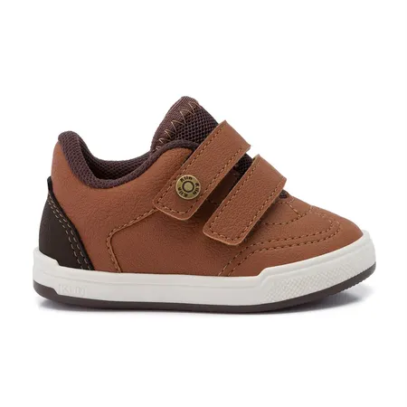 Tênis Casual Sapato De Bebê Klin Flyer Baby Branco Em Fitas Aderentes Tênis Casual Sapato De Bebê Klin Flyer Baby Branco Em Fitas Aderentes