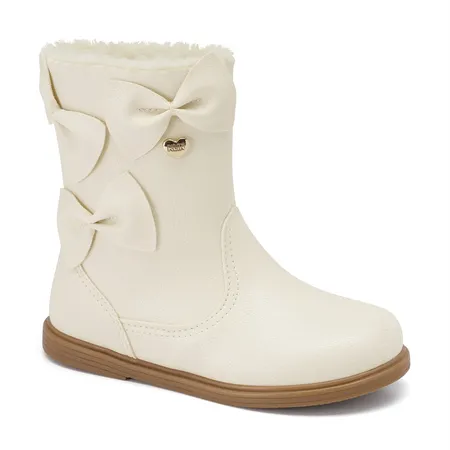 Bota Infantil Feminina Klin Mini Miss Laços