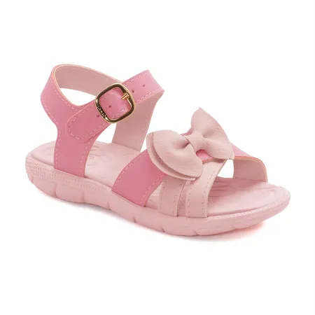 Sandália Infantil Klin Tic Tac Casual Laço Em Fivela