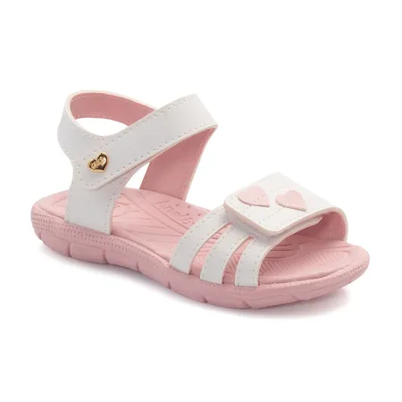 Sandália Papete Infantil Feminina Klin Tic Tac Casual