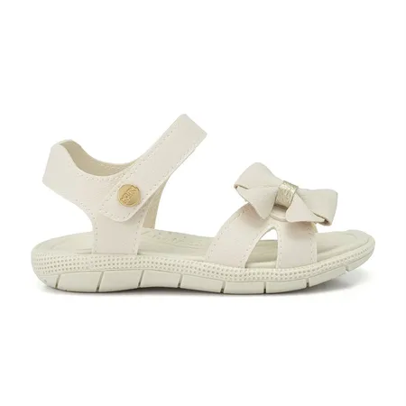 Sandália Infantil Feminina Klin Tic Tac Casual Laço Lateral