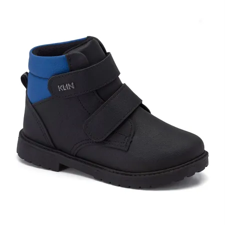 Bota Infantil Klin Rock Fechamento Em Fita Aderente Mini