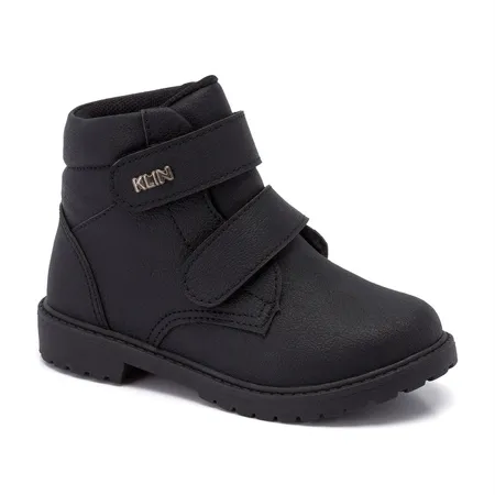 Bota Infantil Klin Rock Fechamento Em Fita Aderente Mini