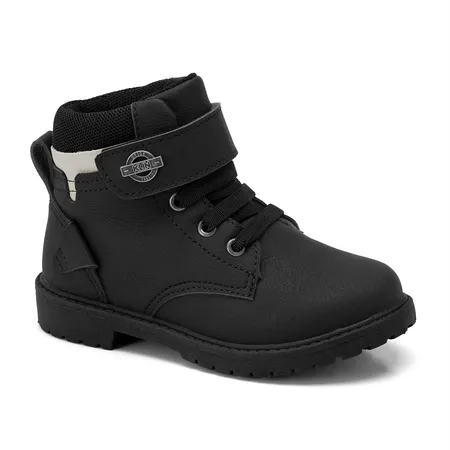 Bota Infantil Klin Rock Mini Em Fita Aderente E Elástico