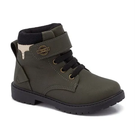 Bota Infantil Klin Rock Mini Em Fita Aderente E Elástico