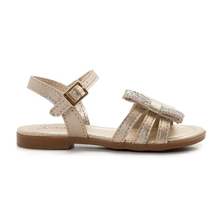 Sandália Infantil Klin Suami Mini Detalhe Em Strass Em Fivela Sandália Infantil Klin Suami Mini Detalhe Em Strass Em Fivela