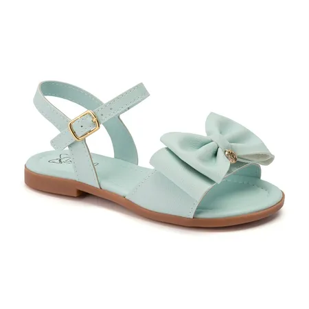 Sandália Infantil Feminina Klin Laço Duplo Suami Mini