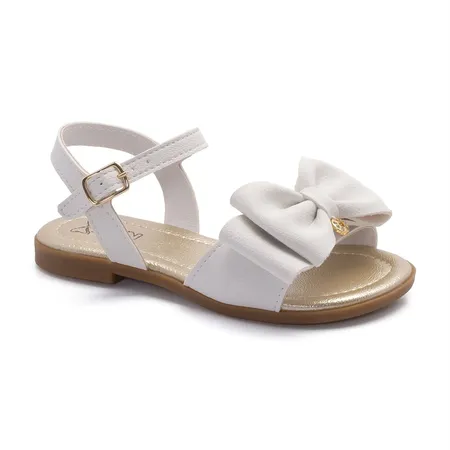 Sandália Infantil Feminina Klin Laço Duplo Suami Mini