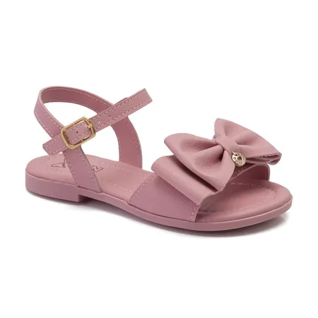 Sandália Infantil Feminina Klin Laço Duplo Suami Mini