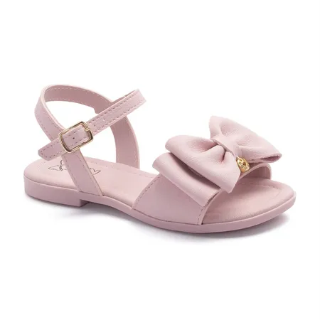 Sandália Infantil Feminina Klin Laço Duplo Suami Mini