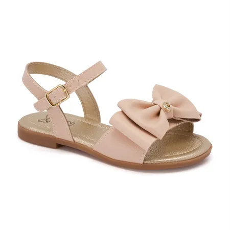 Sandália Infantil Feminina Klin Laço Duplo Suami Mini