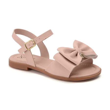 Sandália Infantil Feminina Klin Laço Duplo Suami Mini