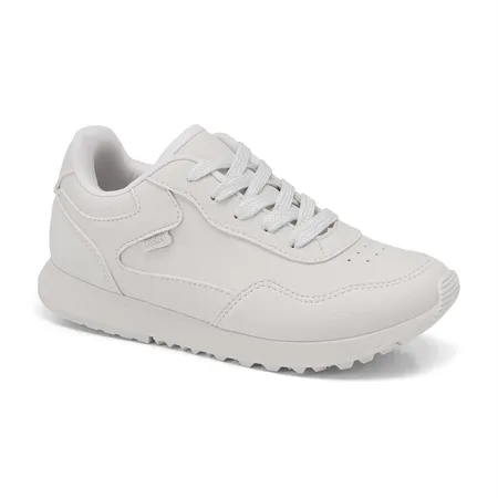 Tênis Infantil Casual Klin Walk Kids Com Detalhes Metalizados Em Cadarço