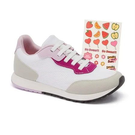 Tênis Infantil Klin Walk Kids Em Elástico Vem Com Acessório