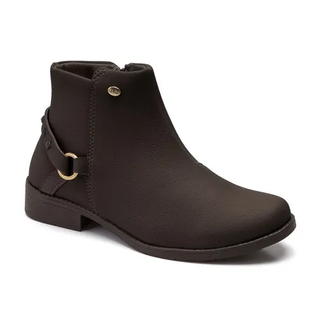 Botinha Cano Curto Infantil Feminina Klin Atena
