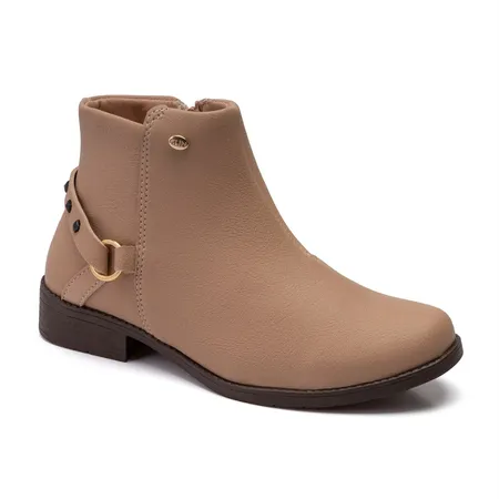 Botinha Cano Curto Infantil Feminina Klin Atena