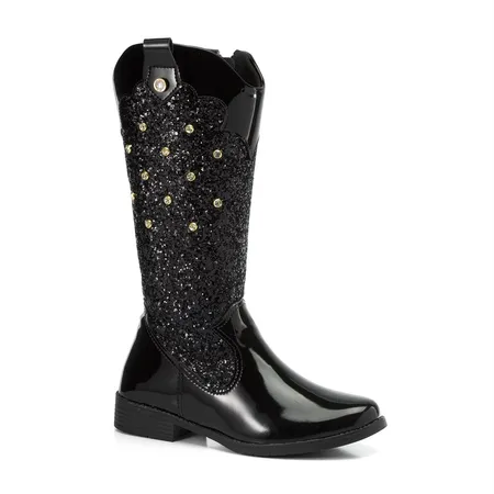 Bota Infantil Feminina Western Klin Atena Com Glitter E Brilho Por Eduardo Amarante