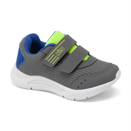 Tênis Infantil Esportivo Klin New Sport Mini Com Tiras Adesivas
