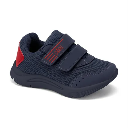 Tênis Infantil Esportivo Klin New Sport Mini Com Tiras Adesivas