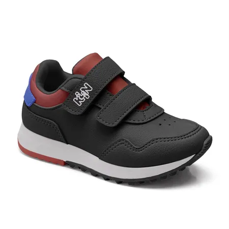 Tênis Infantil Esportivo Klin Walk Mini Calce Fácil Unissex Em Fitas Aderentes