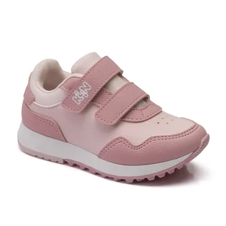 Tênis Infantil Esportivo Klin Walk Mini Calce Fácil Unissex Em Fitas Aderentes
